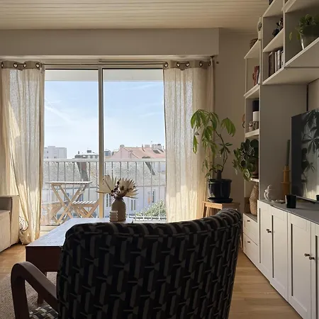 Elegant 4 Pers - Balcon Avec Apercu - Quartier Des Presidents Lejlighed *